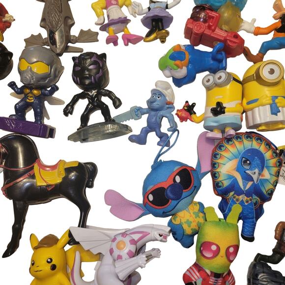 Lot of 68 Happy Meal Toys McDonald's & Other Restaurant Toys - Picture 9 of 16